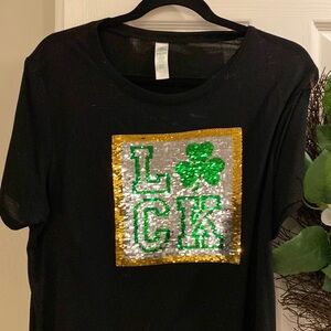 Unworn lucky tee size XXXL looking to bring luck.